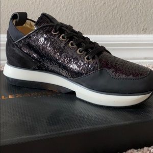 Alexander Smith black fashion sneakers brand new
